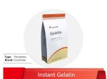 Instant Gelatin